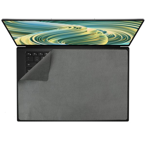 15.6" TurboSuede Laptop Screen Protector, Keyboard Cover Cloth, Microfiber Wipe 3-in-1 - ShaggyMax