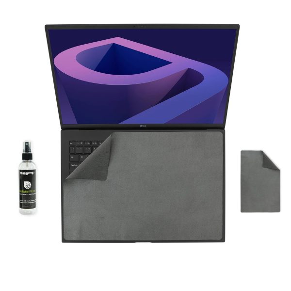 LG Gram 17" Laptop Screen Protector Keyboard Cover & Cleaning Kit Turbo Pac - ShaggyMax